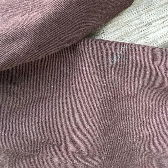 Red Ranch men’s size XL cotton brown, work shirt with snaps - Picture 7 of 8